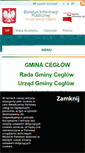 Mobile Screenshot of bip.ceglow.pl